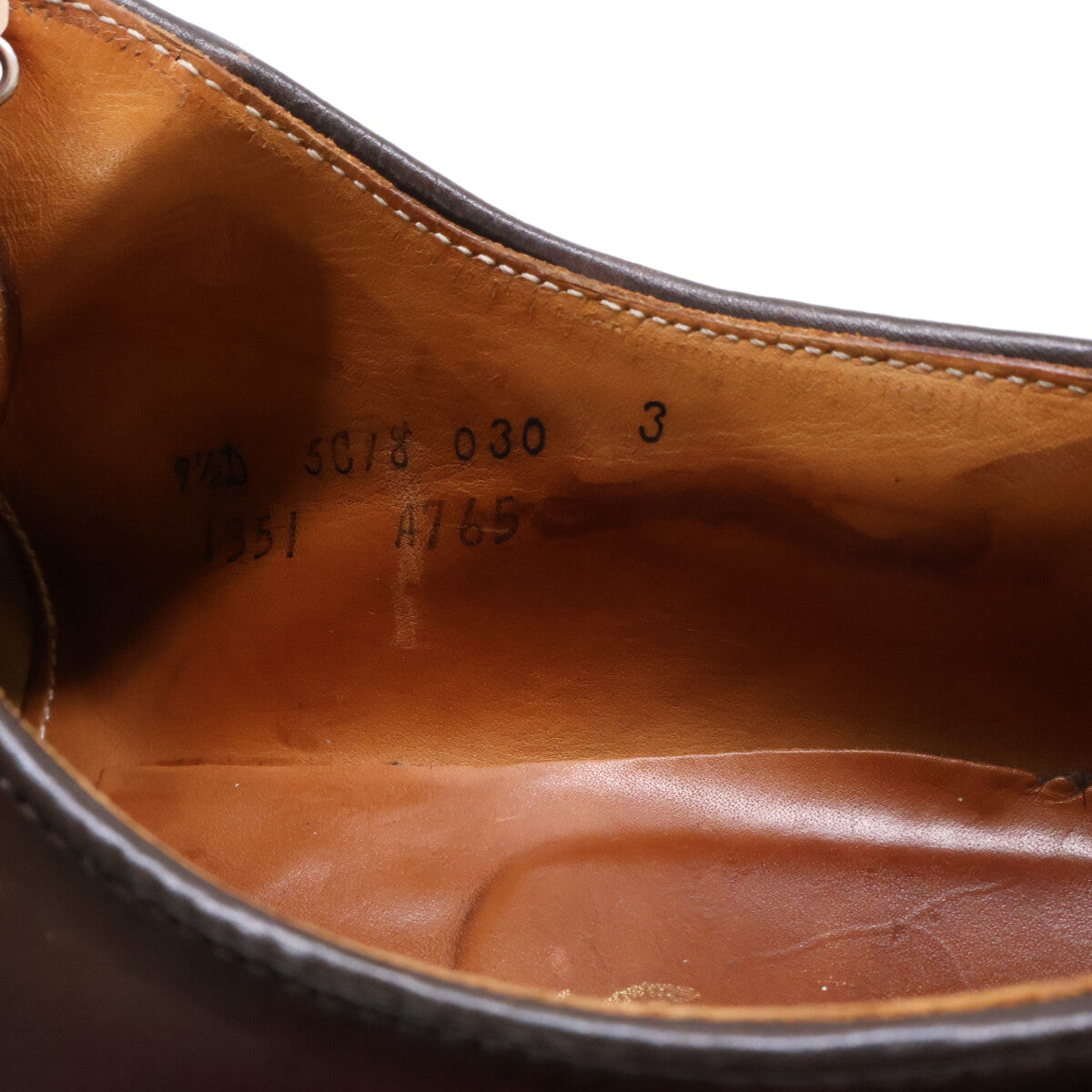 Alden オールデン Brooks Brothersブルックスブラザーズ別注 1351 A765 コードバン プレーントゥ シューズ シューズ