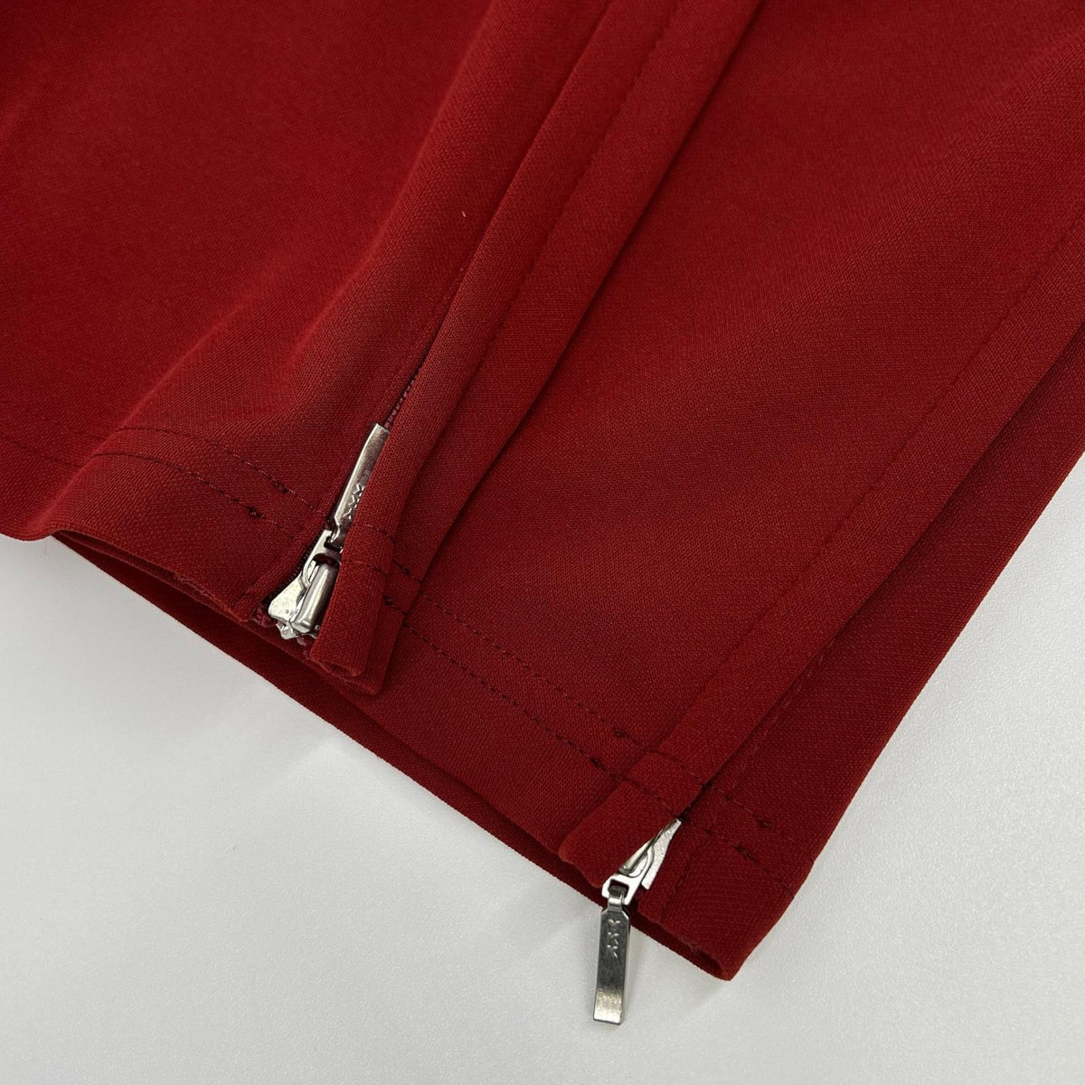 AP STUDIO エーピーストゥディオ レッド 裾ジップ 2nd track Pants ボトムス