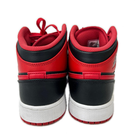 NIKE ナイキ 【新品同様】DQ8423-060 AIR JORDAN 1 MID GS Bred Toe ハイカットスニーカー シューズ