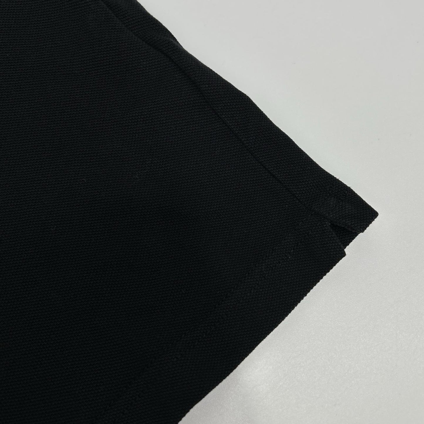 MONCLER モンクレール ブラック MAGLIA ロゴワッペン L/Sポロシャツ トップス