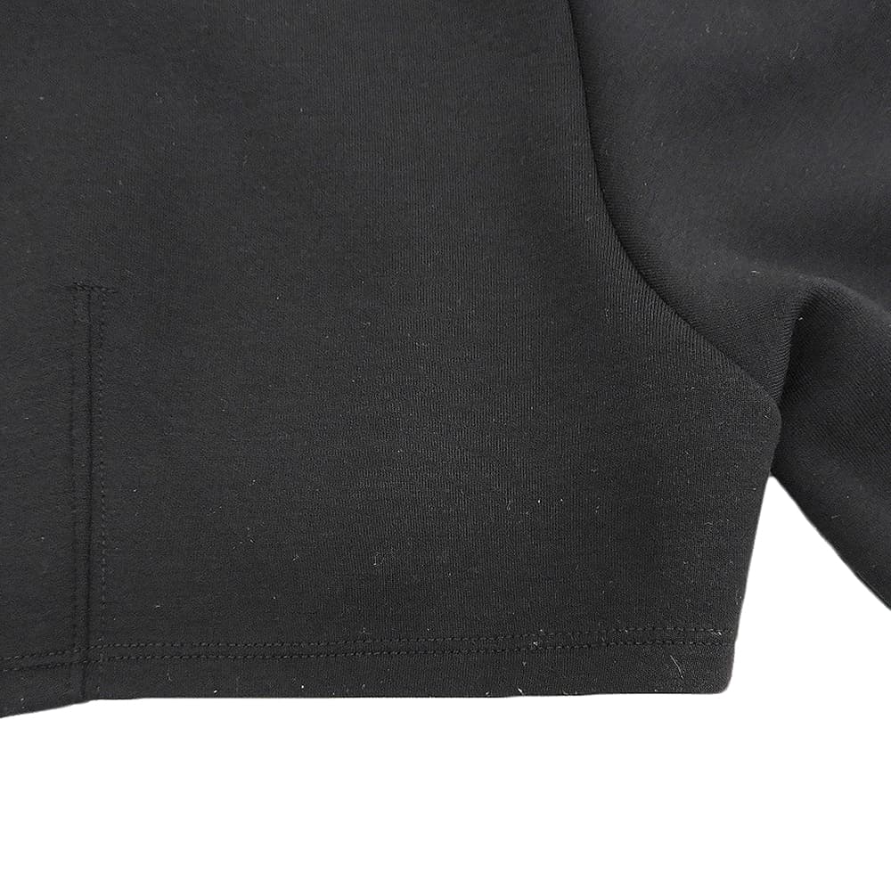 HeRIN.CYE ヘリン 美品 Feels round hem tops ボレロ トップス レディース 黒 ブラック FREE トップス