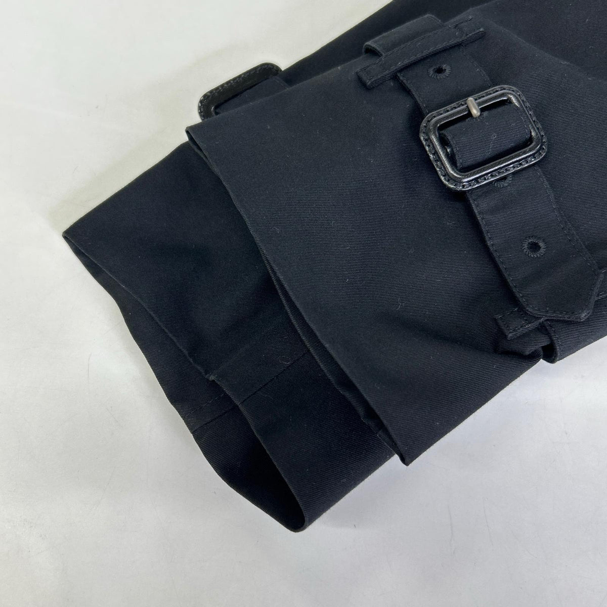 BURBERRY Black THE CHELSEA Trench Coat