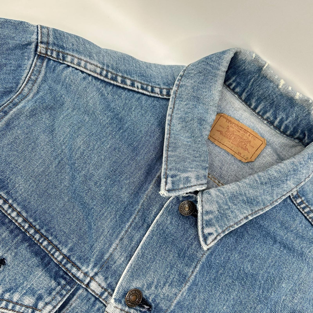 LEVI'S リーバイス 70506-0217 Made in 1987 Light Blue Denim Trucker Jacket Jacket