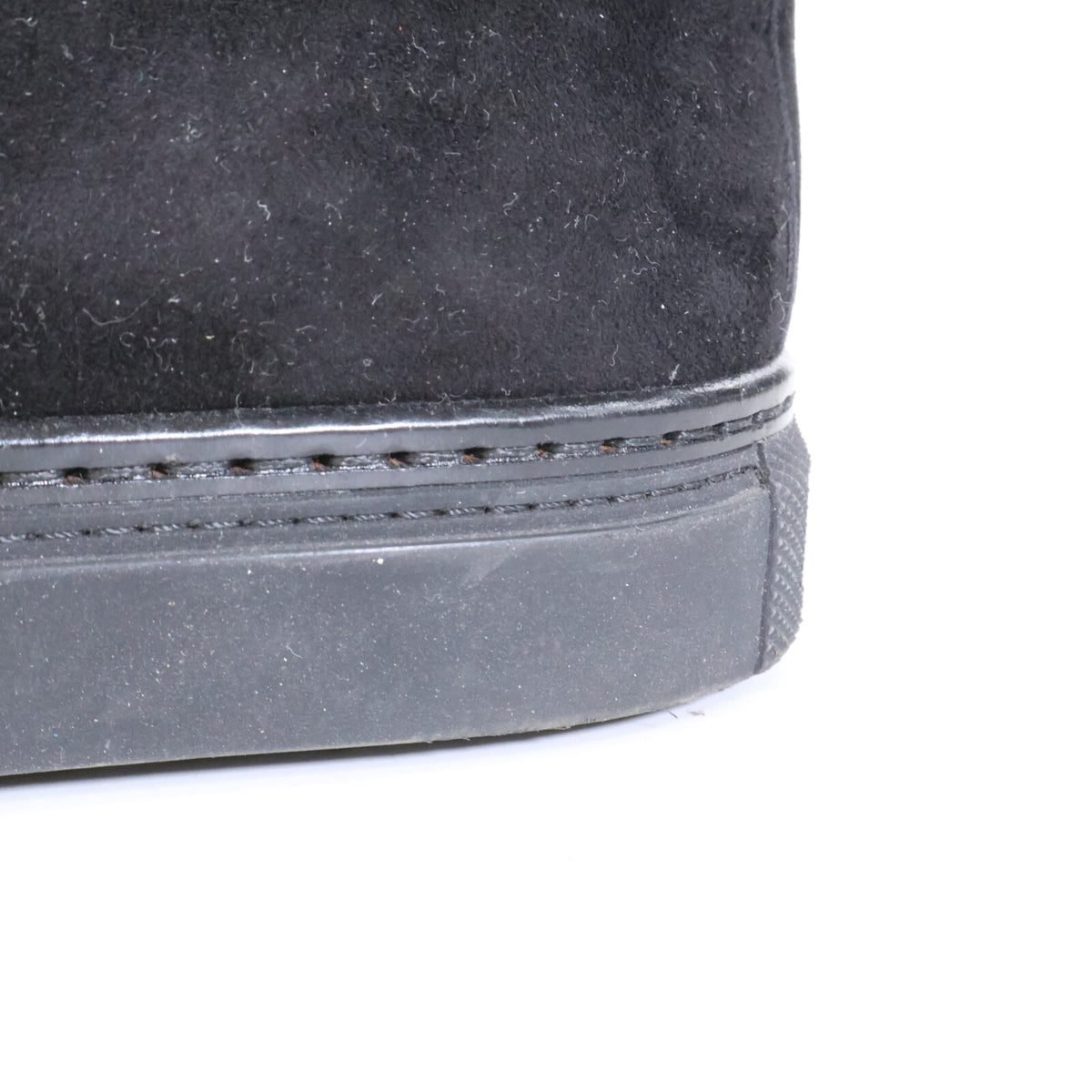 HERMES JIMMY Shearling high-top sneakers