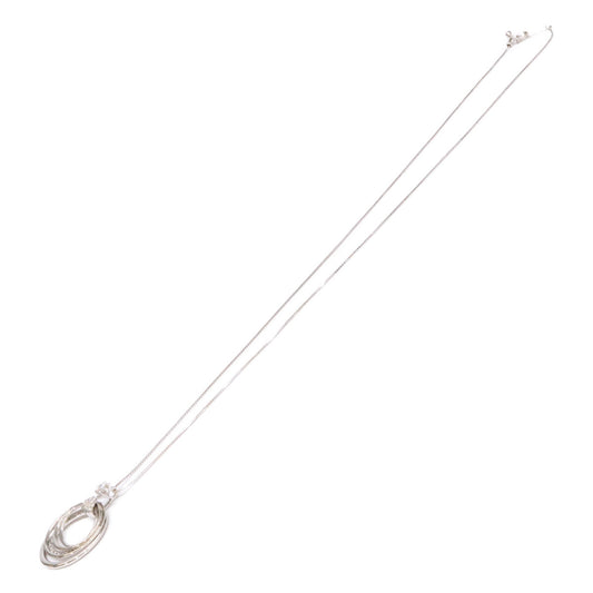 FOREVERMARK フォーエバーマーク 仕上げ済み K18WG ミルモア ソリティア パヴェ ダイヤモンド 0.19ct メレ0.24ct ネックレス