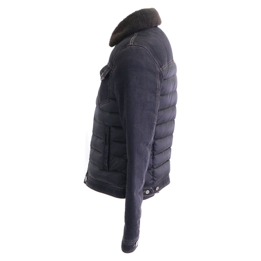 MOORER ムーレー 新品未使用 国内正規 MONDOR FUR-106S デニム切替 ダウンジャケット ジャケット