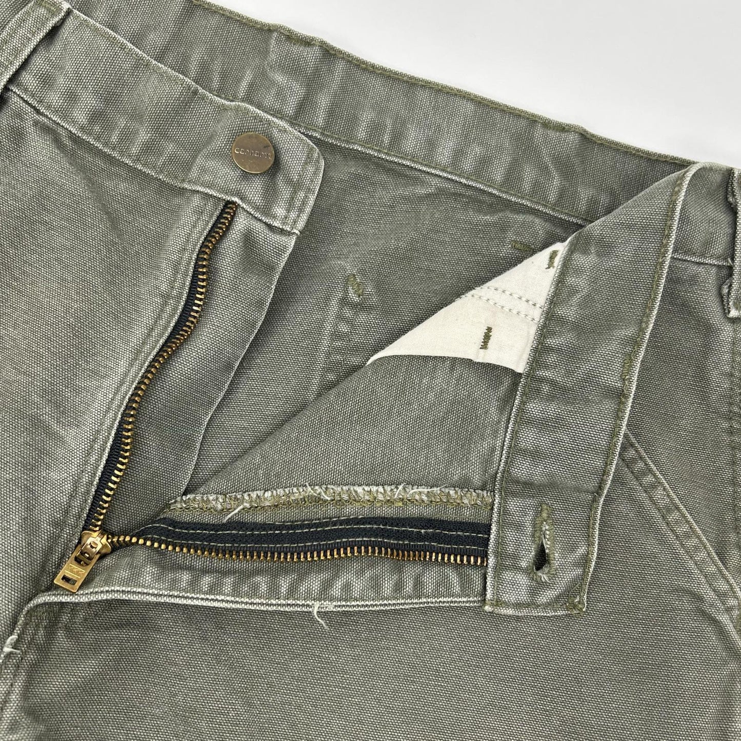 carhartt カーハート 00s モスグリーン ダックペインターパンツ ボトムス