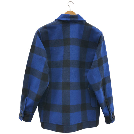 FILSON フィルソン ブルー チェック シングルマッキーノクルーザー ジャケット トップス