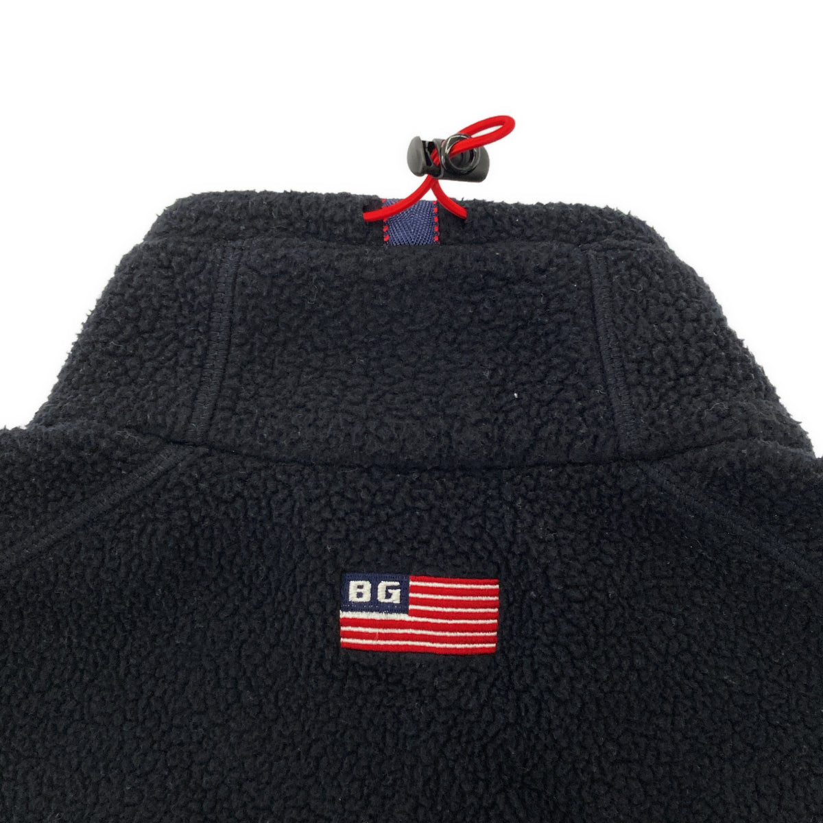 BRIEFING Briefing BRG213M46 Black Fleece Vest Top
