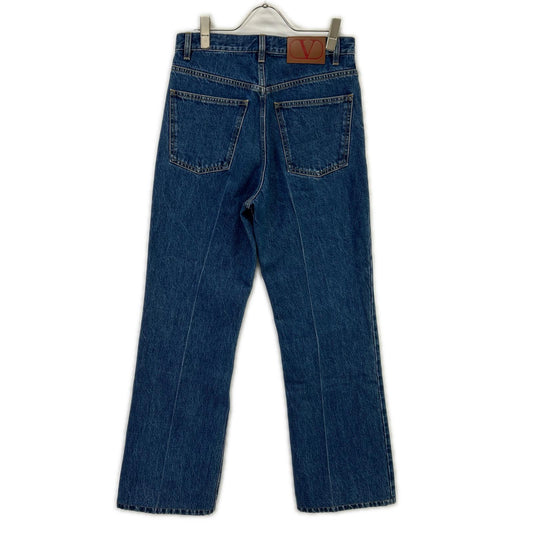 VALENTINO ヴァレンティノ 1V3DE02P8KD インディゴ フレア デニムパンツ ボトムス