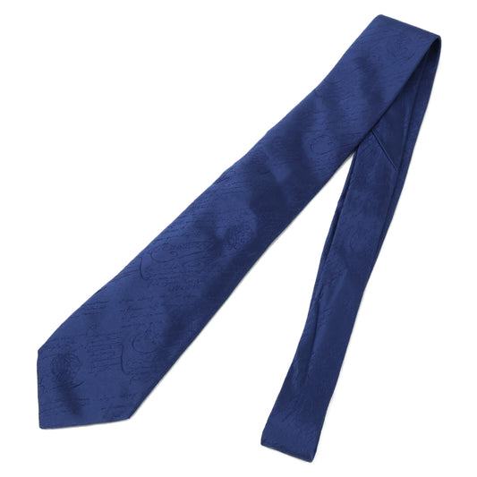 berluti ベルルッティ 【美品】スクリット シルク ネクタイ