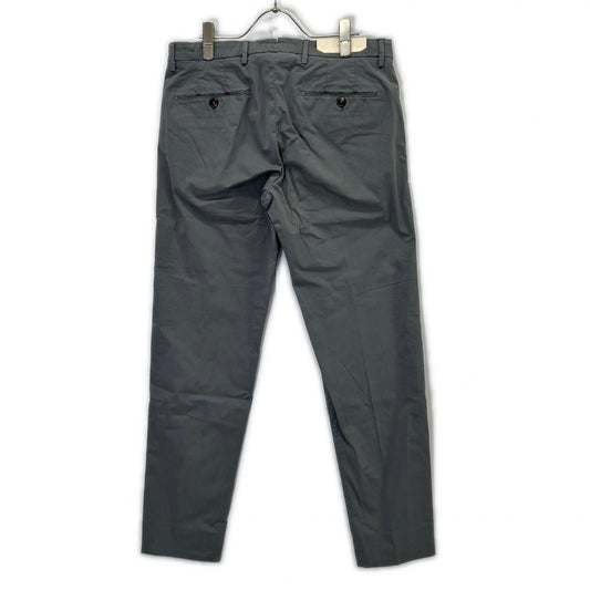 BRIGLIA 1949 ブリリア1949 グレー コットン ERCOLANO ノープリーツ スラックス ボトムス