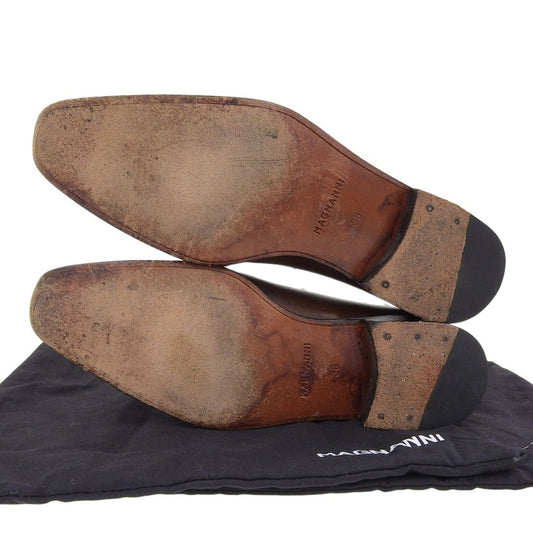 MAGNANNI マグナーニ レースアップ ホールカット ドレスシューズ メンズ ブラウン 38 9963 シューズ