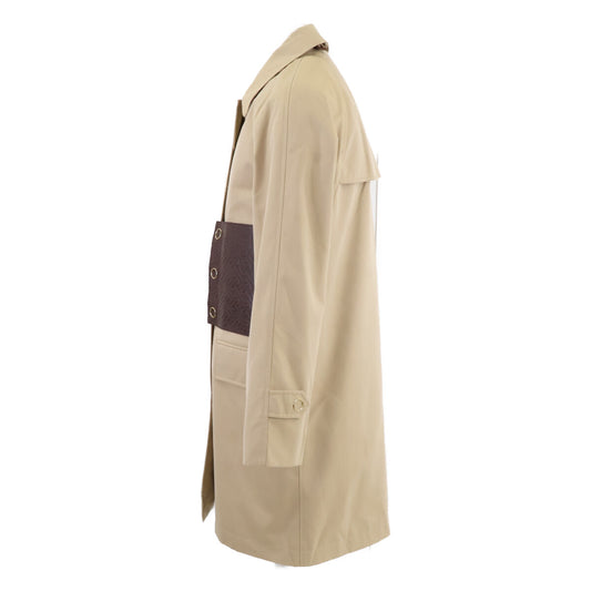 BURBERRY バーバリー 【新品同様/国内正規】8014410 裏地ノヴァチェック TBロゴレザーパッチ コート
