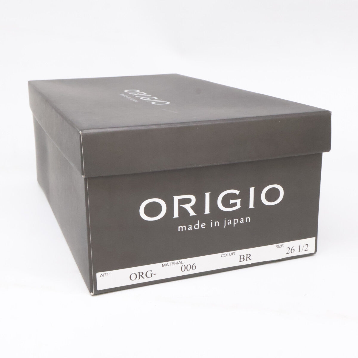 ORIGIO オリジオ 【新品同様】ORG-006 キャップトゥ ストレートチップ レザーシューズ シューズ
