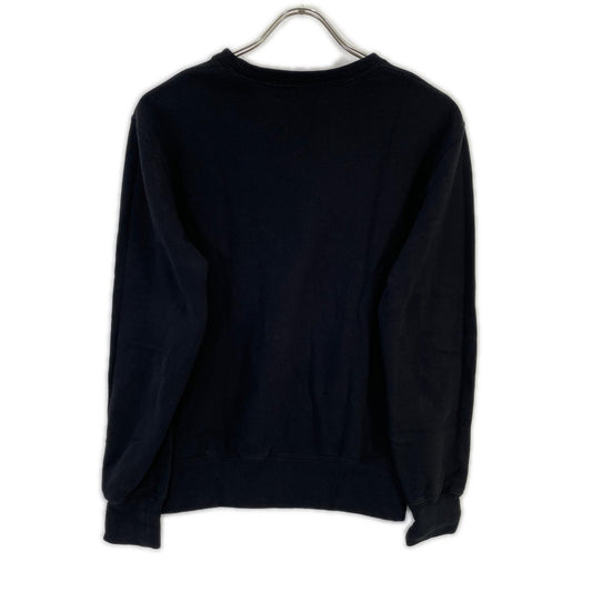 CDG シーディージー SZ-T087 ブラック コットン ロゴスウェット トップス