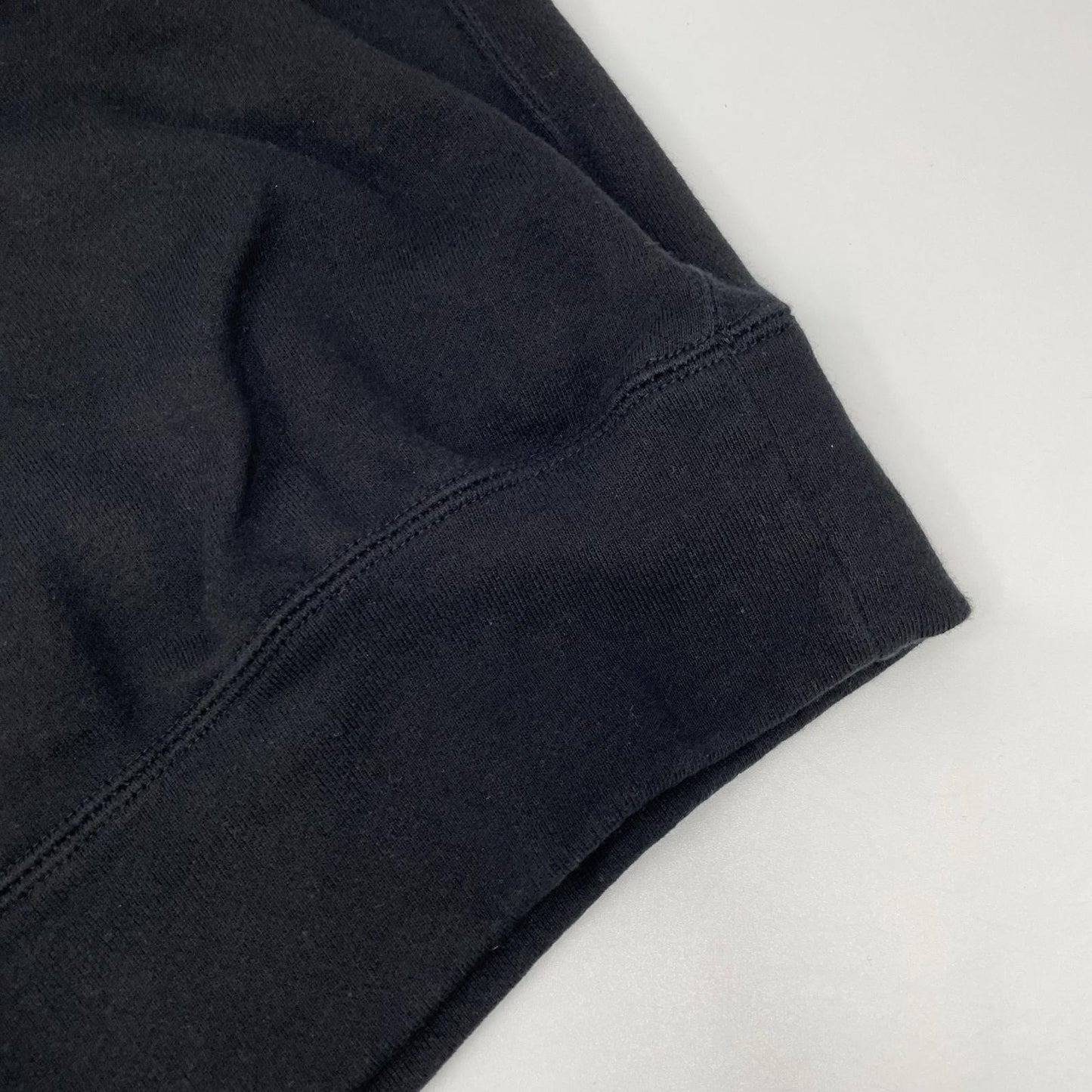 CDG シーディージー SZ-T087 ブラック コットン ロゴスウェット トップス