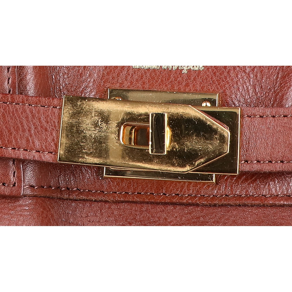 M.U.L. M.U.L. MUL-063 Stud Series Leather Tote Bag