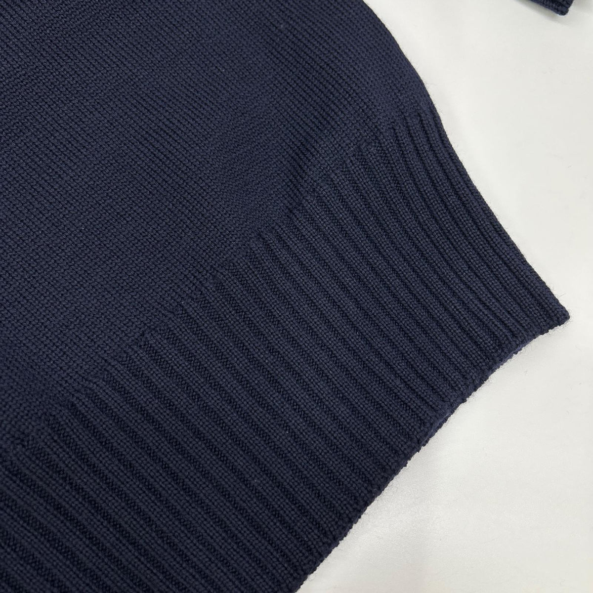 JILSANDER ジルサンダー J02GP0006 ネイビー ウール オーバー ニット トップス