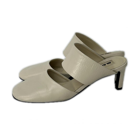JILSANDER ジルサンダー レザー ヒール サンダル シューズ