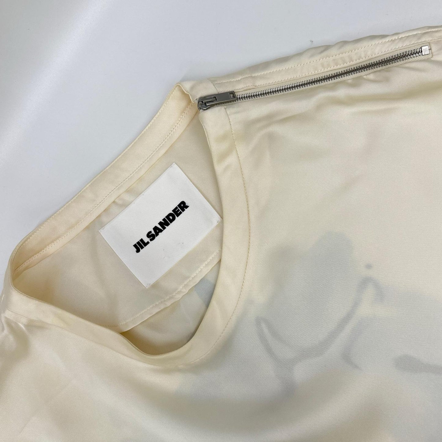 JILSANDER ジルサンダー 24SS ホワイト ドラゴンプリント カットソー トップス