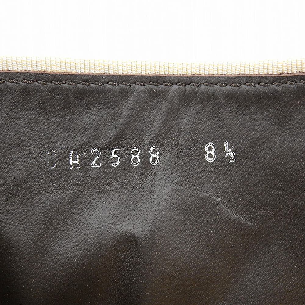 DOLCE&GABBANA ドルチェアンドガッバーナ 新品同様 レザー レースアップ ブーツ メンズ ベージュ 8 1/2 シューズ