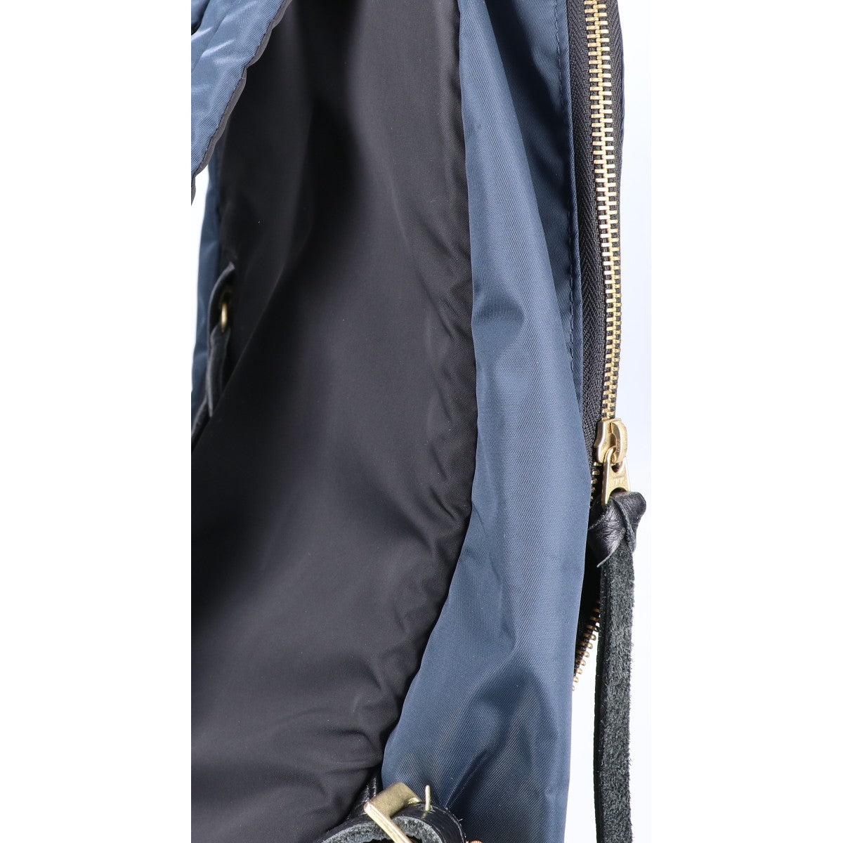 ampersand アンパサンド 【美品】0716-425 64-nv ナイロン/レザー バックパック リュック バックパック