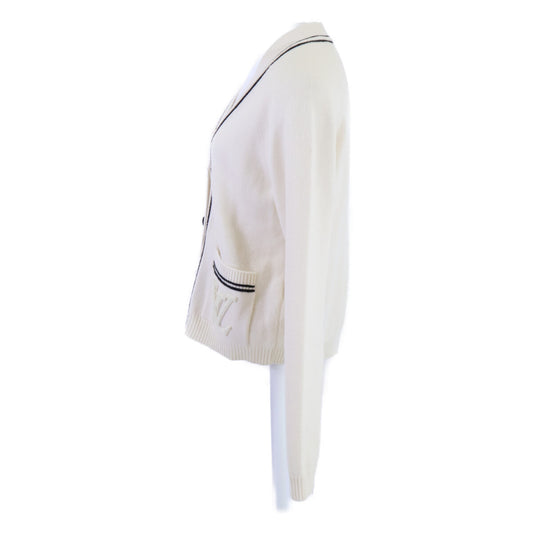 LOUIS VUITTON 【Excellent condition/Domestic authorized/Made in 2025】1AJJKJ/RW252WW WDI FTKC25 striped accent cardigan top