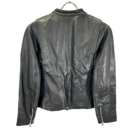 EMMETI Emmeti Black Lambskin Acca Motorcycle Jacket Jacket