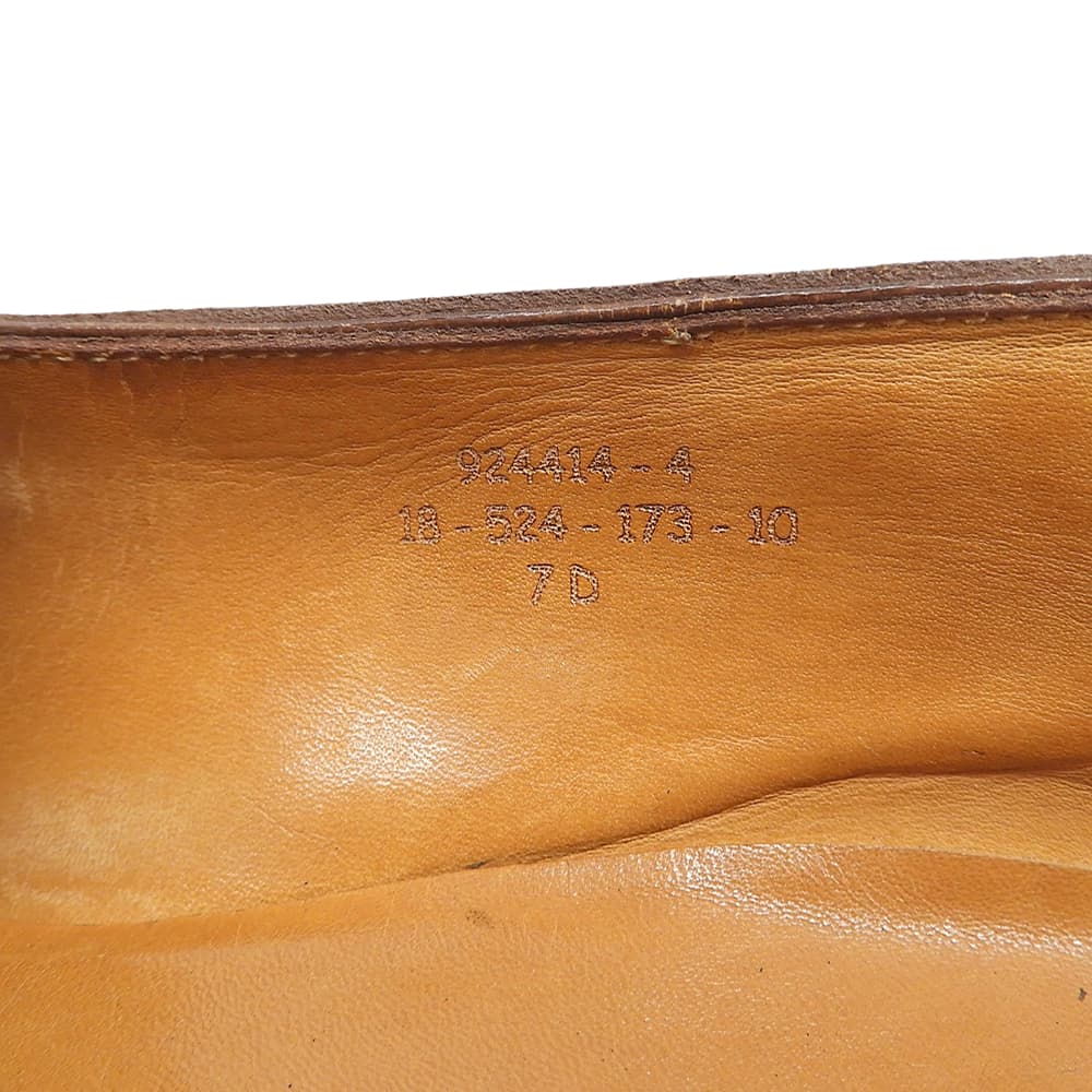 J.M. WESTON ジェイエムウエストン 173 スウェード タッセルローファー シューズ メンズ ブラウン 7D シューズ