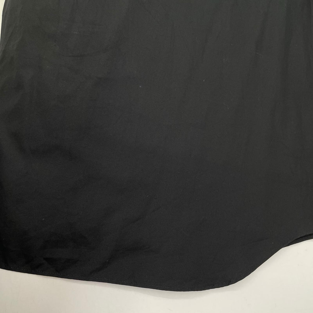 BLACKCOMMEdesGARCONS ブラックコムデギャルソン 1M-B030 ブラック コットン ねじれ長袖シャツ トップス