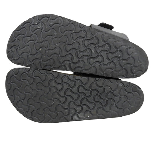 BIRKEN STOCK ビルケンシュトック ラムゼス フラワー スタッズサンダル シューズ メンズ ブラック 26.5cm シューズ