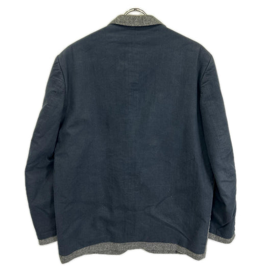 COMMEdesGARCONS HOMME コムデギャルソンオム HJ-05023 グレー デカオム ウール 切り替え ジャケット ジャケット