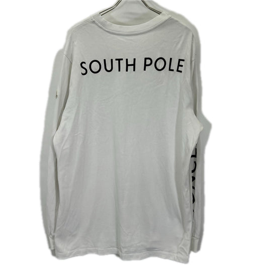 MONCLER モンクレール 22年製 ホワイト SOUTH POLE L/STシャツ トップス