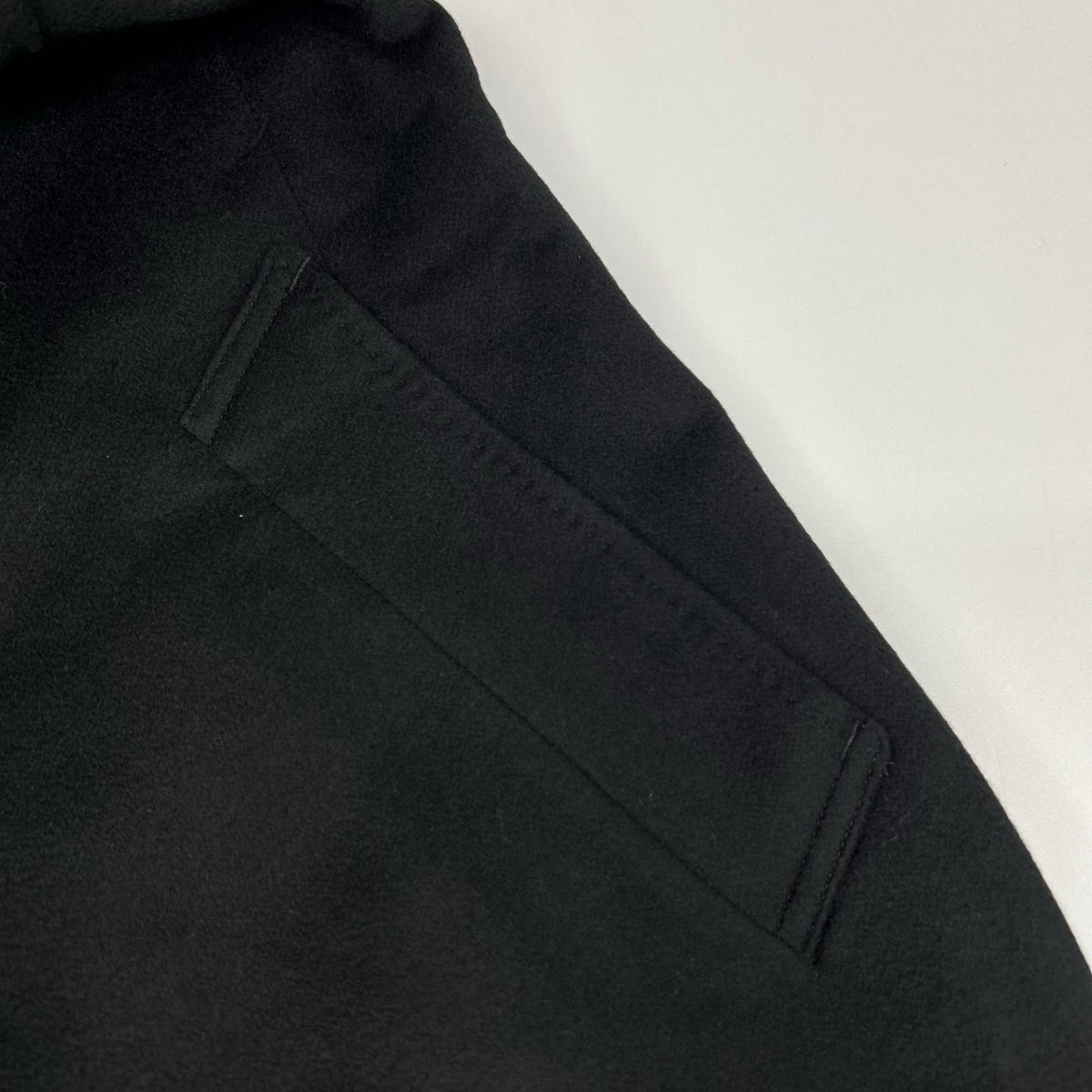 Savile Row サビルロウ 7264R194 ブラック カシミヤ100 ステンカラーコート コート