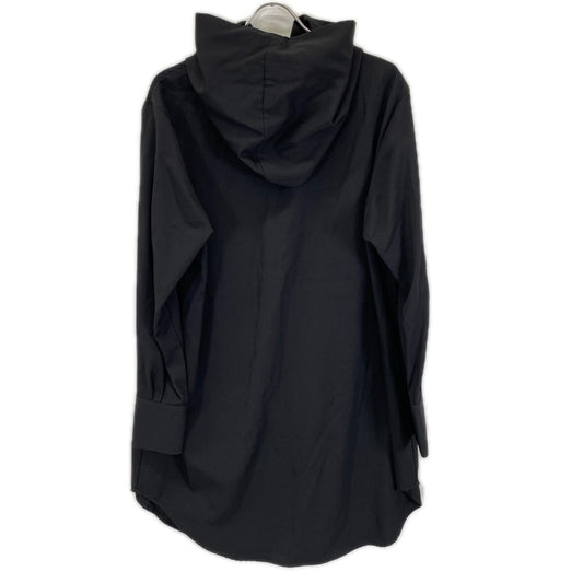 REGULATION Yohji Yamamoto レギュレーション ヨウジヤマモト FE-B53-100 ブラック ウール フーディコート コート