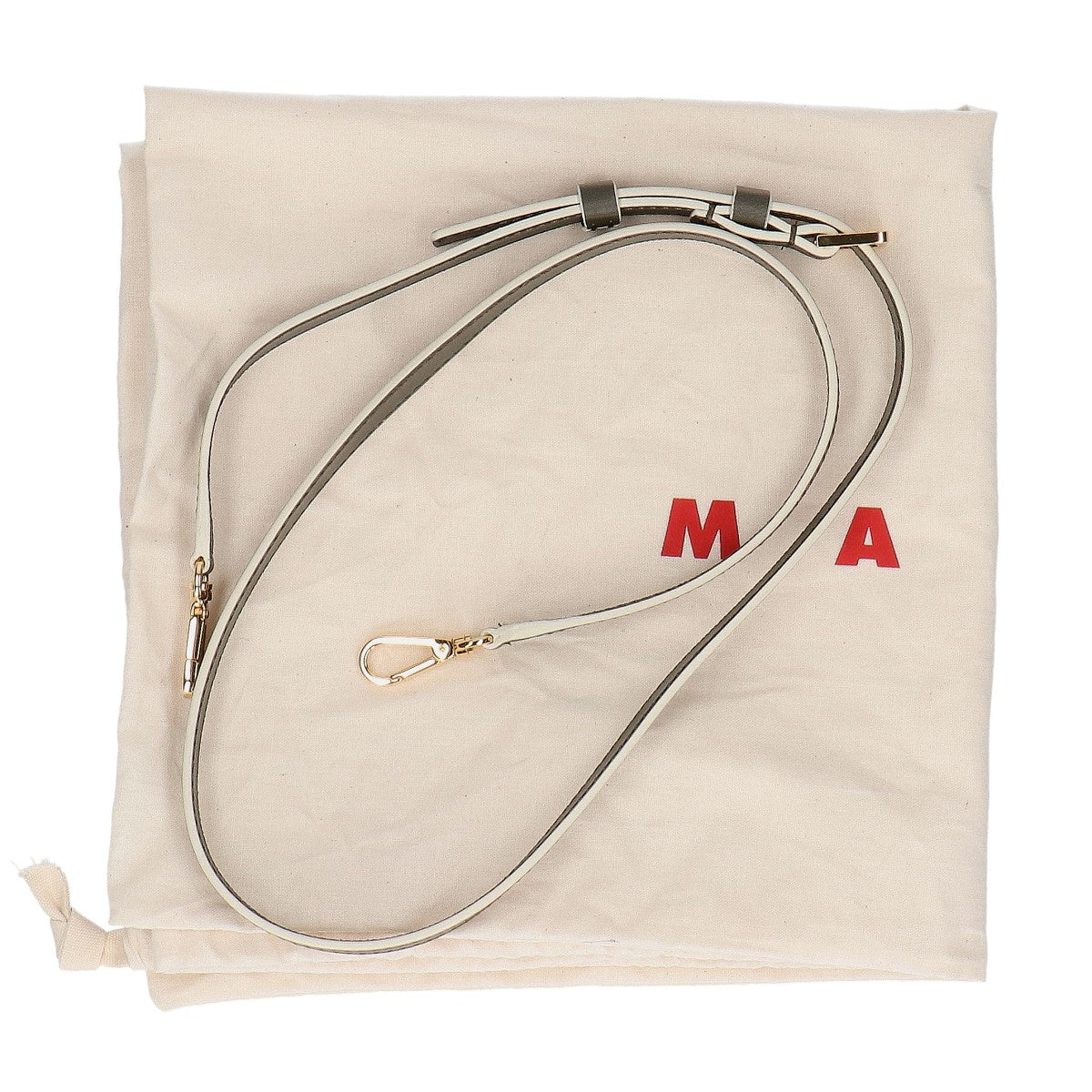 MARNI マルニ 新品未使用 BMMP0175A0 カーフレザー オーバーラップ ハンドバッグ