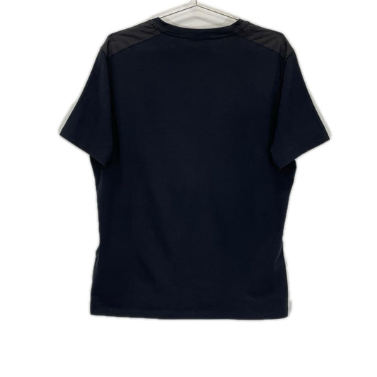 PRADA プラダ SJM251 ブラック コットン Vネック ポケットTシャツ トップス