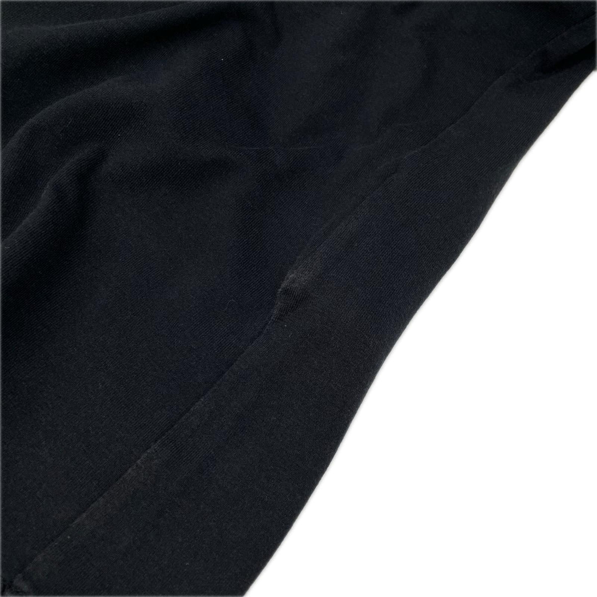 PRADA プラダ SJM251 ブラック コットン Vネック ポケットTシャツ トップス