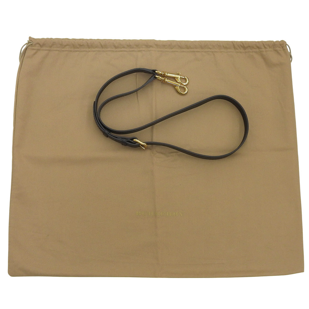 BURBERRY バーバリー ラゲージバッグ 2way ショルダー トートバッグ レディース ブラック DK88 ハンドバッグ