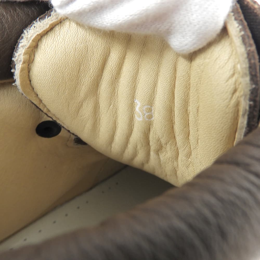 DIEMME ディエッメ 新品同様 レザー マウンテンブーツ シューズ メンズ ブラウン 38 シューズ 38