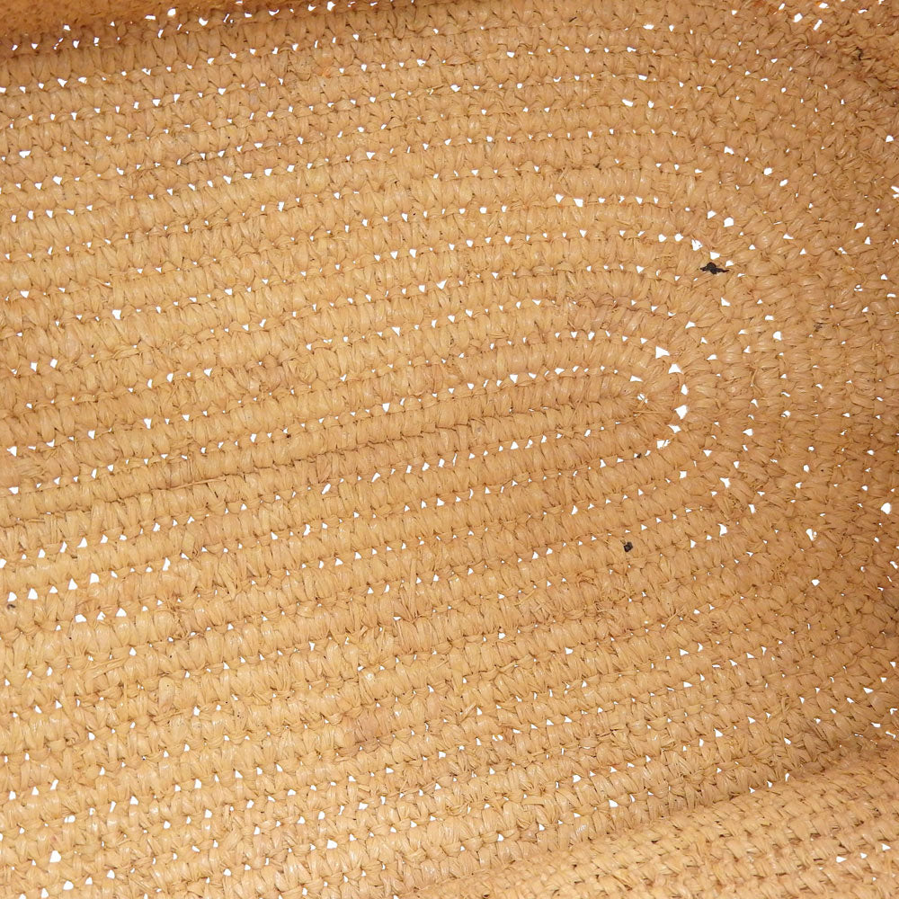 heidi klein ハイジクライン 新品同様 ラフィア ハンドバッグ レディース ベージュ ハンドバッグ