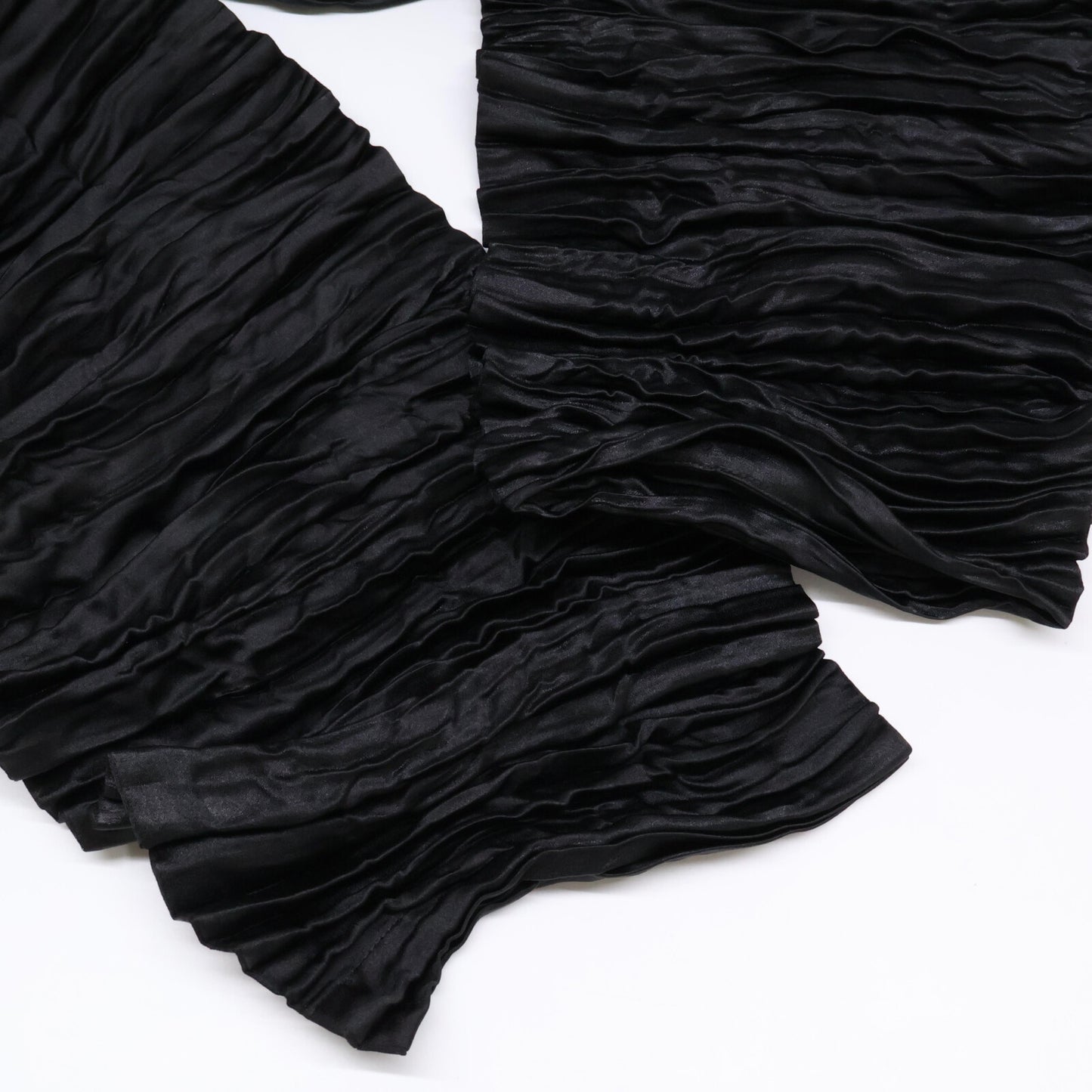 ISSEY MIYAKE イッセイミヤケ ブラック IM13FD722 プリーツ加工 七分袖カットソー ジャケット ジャケット 2