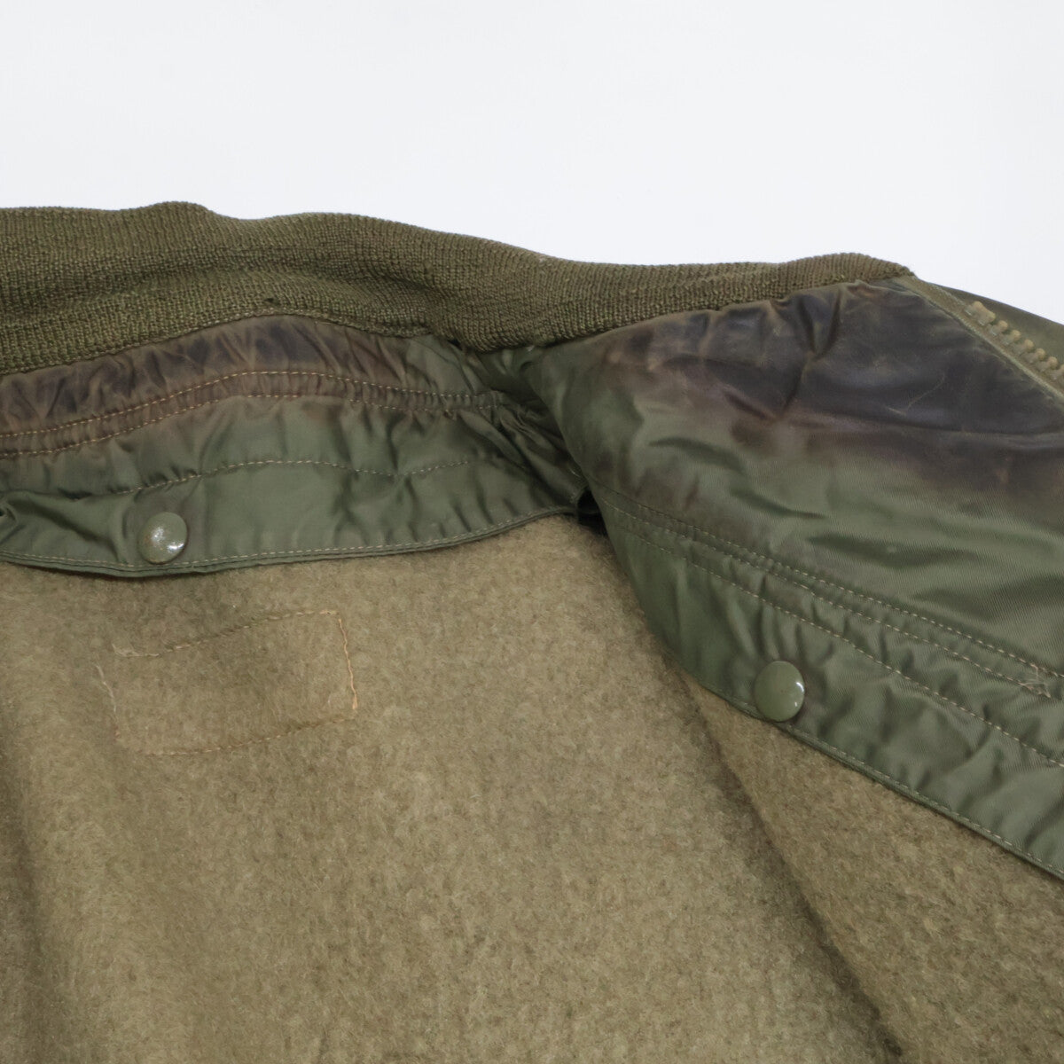 MILITARY ミリタリー カーキ NAVY A-1 デッキジャケット 50s ジャケット