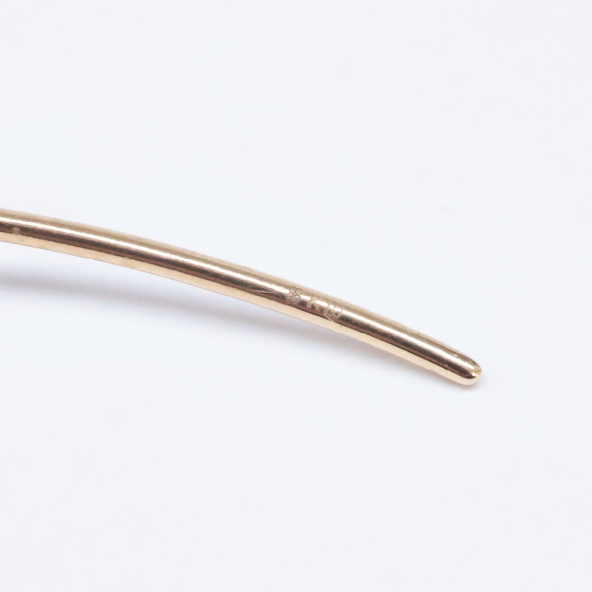 HIROTAKA ヒロタカ 【美品】K10YG サークルチェーン ロング ピアス