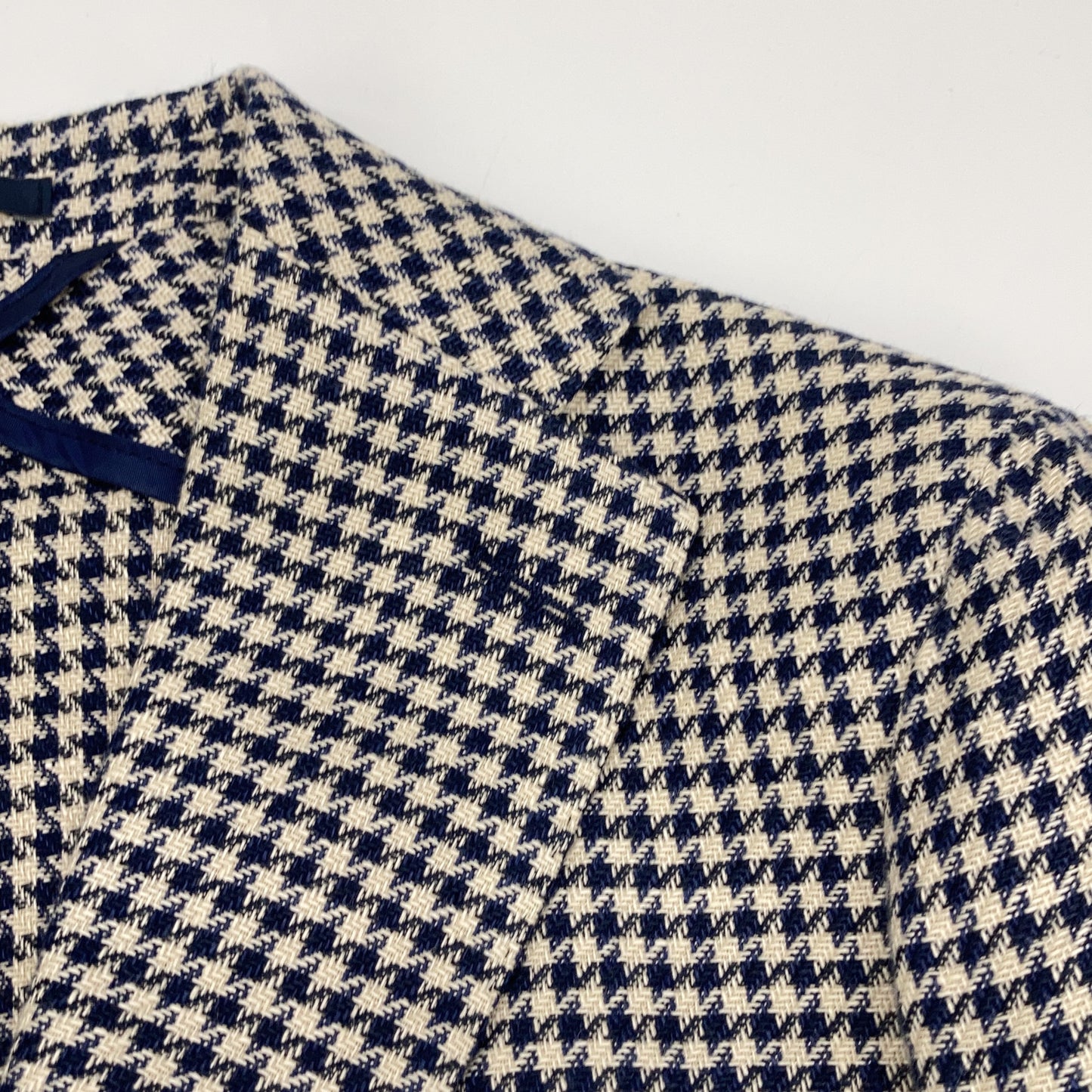 TAGLIATORE タリアトーレ 1SMC22K ハウンドトゥース リネン混ウール 2Bジャケット ジャケット 46