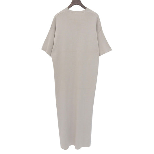 STYLE DELI スタイルデリ 新品同様 リラックス ショルダー Vネック ワンピース レディース ベージュ 01 234798 ワンピース