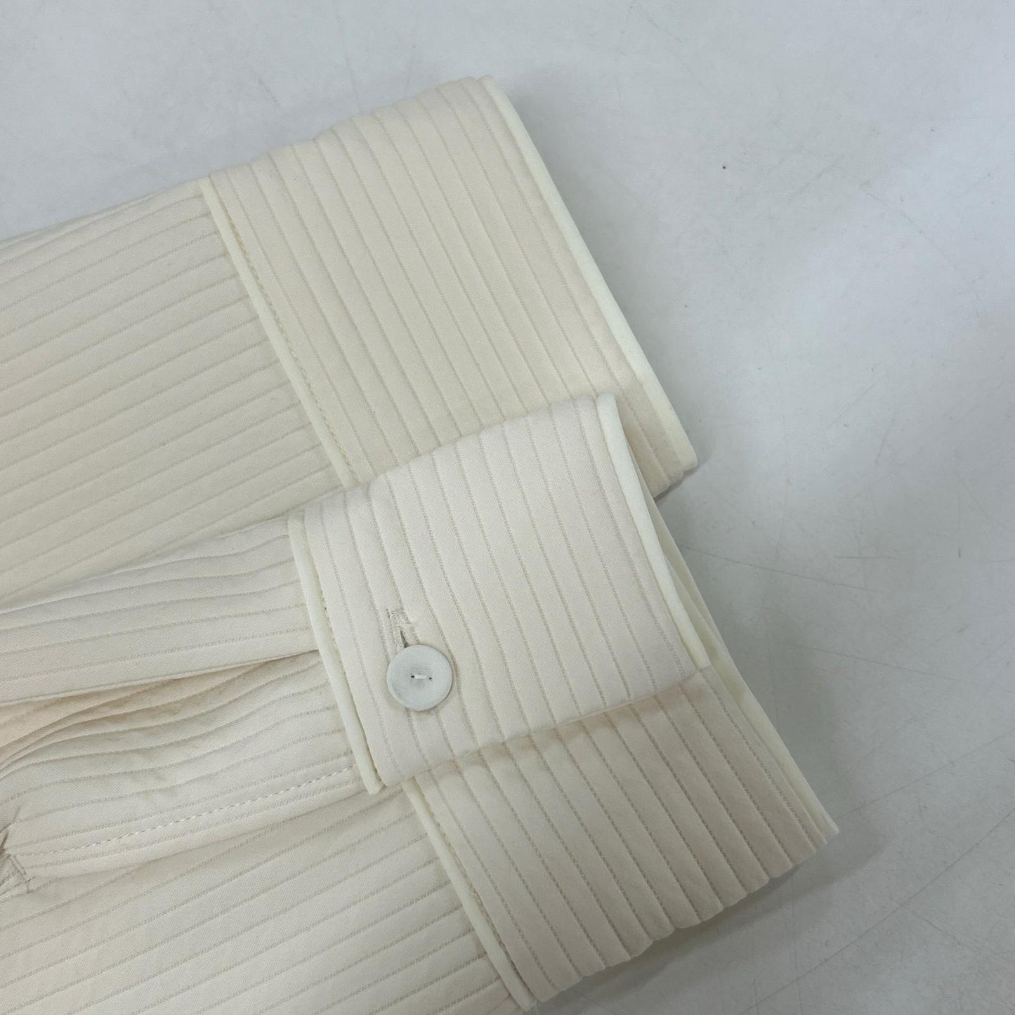 martinique White A0333FB Tiered Blouse Tops