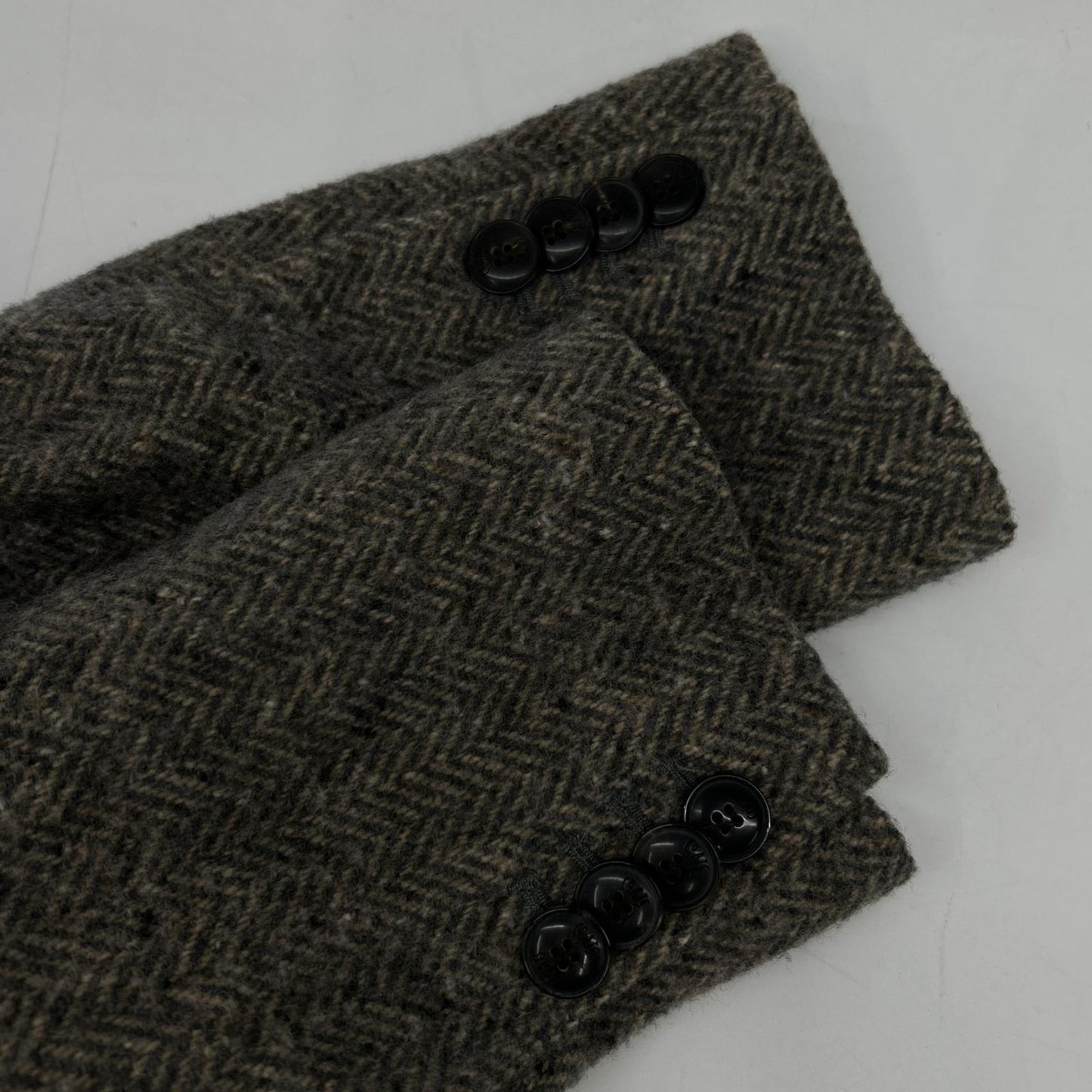 COATS MILANO COATS MILANO 灰色 羊毛 人字纹 切斯特大衣 大衣 50