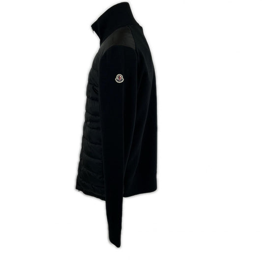 MONCLER モンクレール 【新品同様/25年製】K20919B50700 CARDIGAN TRICOT ニット/ナイロン切替 ジップアップ ダウンジャケット ジャケット
